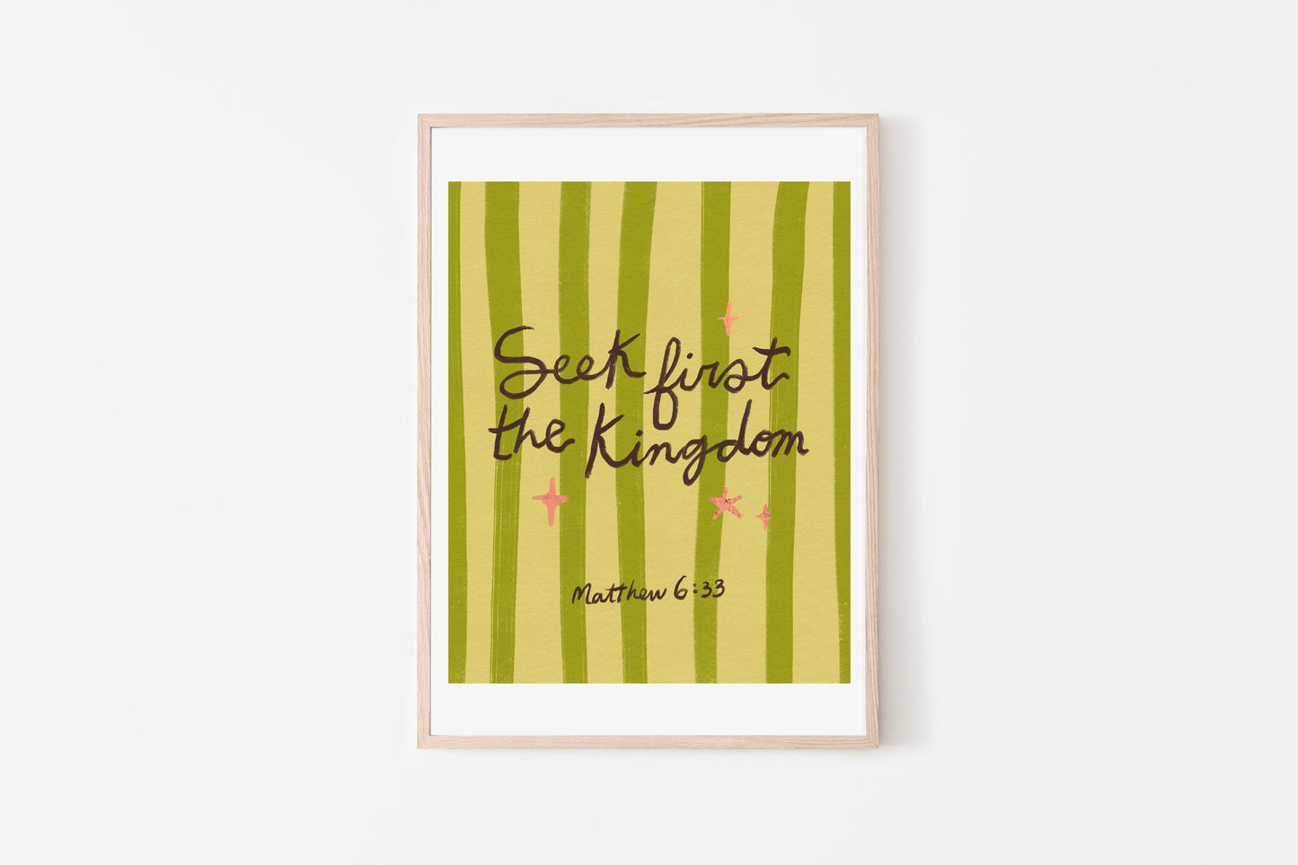 Seek first the Kingdom of God