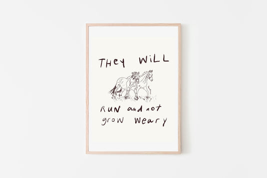 They will RUN and not grow weary