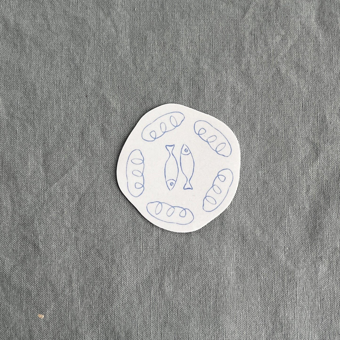 Loaves and fishes sticker
