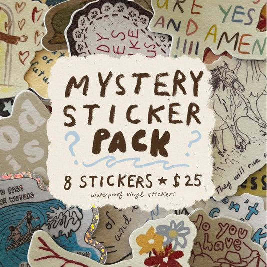 Mystery Sticker Pack ★ 8 Surprise Stickers
