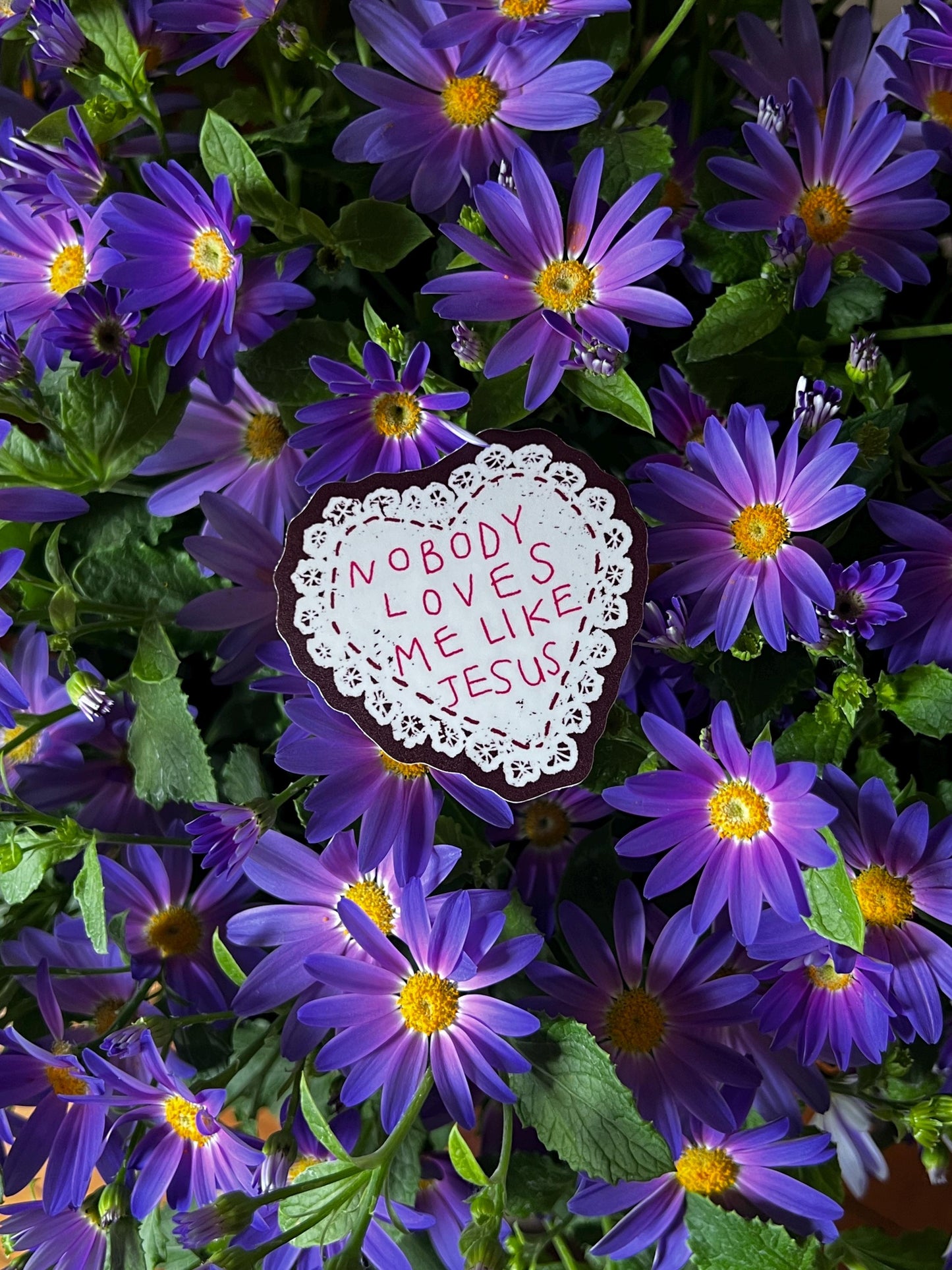 Nobody Loves Me Like Jesus Sticker