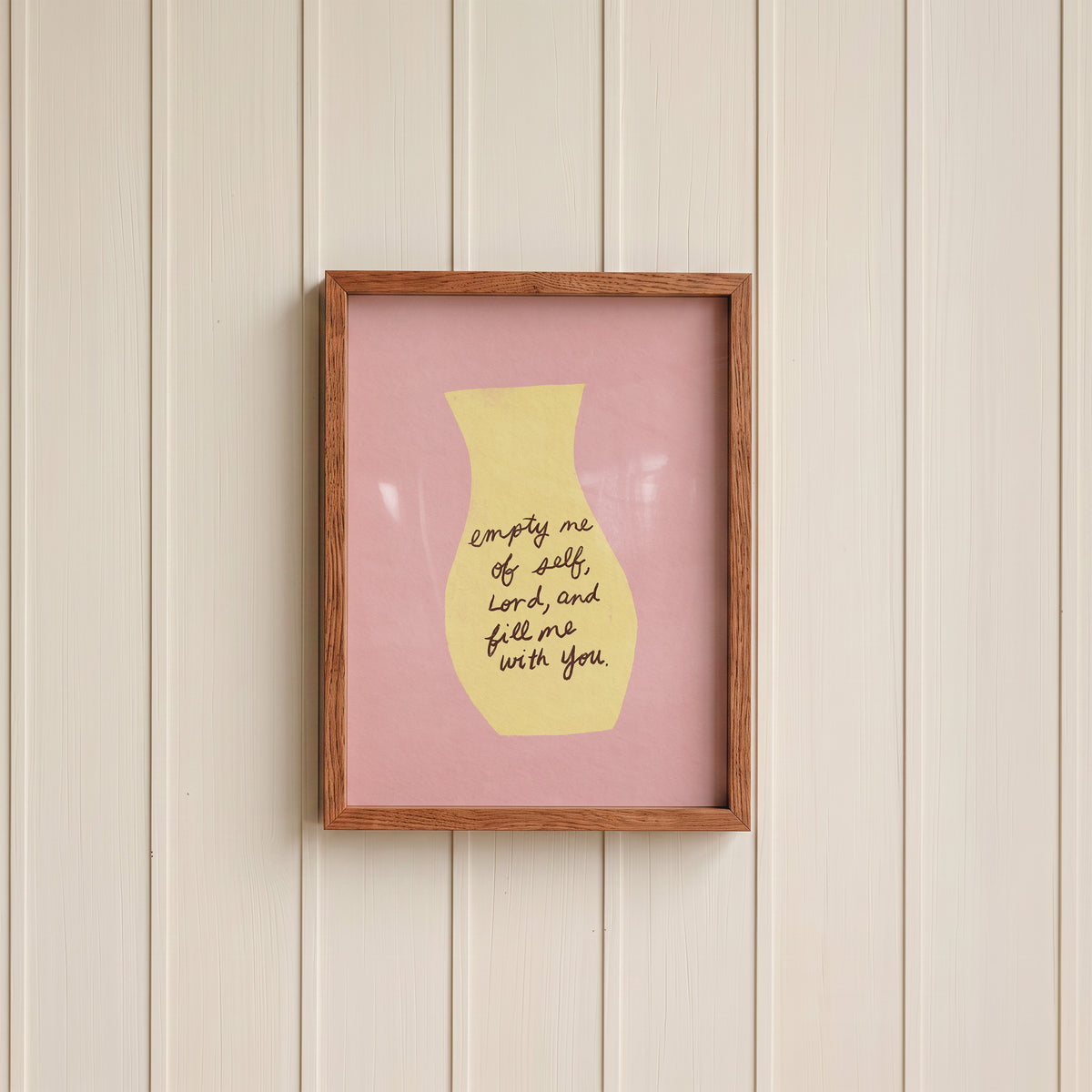 Empty me of self, Lord | fill me with You Prayer (digital download)