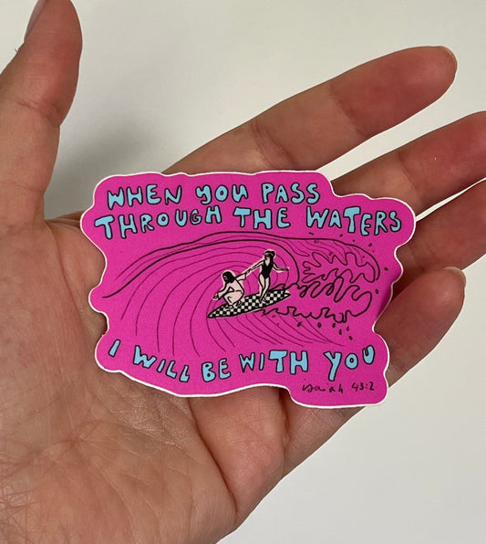 Jesus Surf (pink)