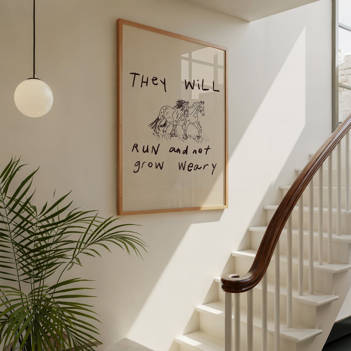 Isaiah 40:31 Print | Christian Wall Art, Bible Verse Decor (Digital Download)